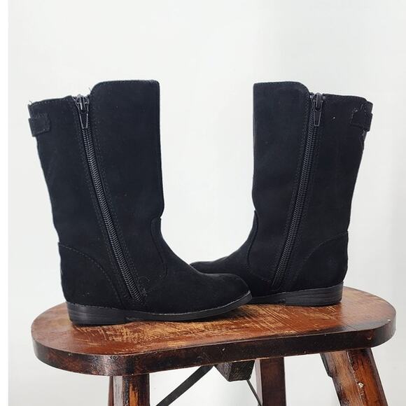 MK Michael Kors Anthem Toddler Black Zip Up Boots Size 7 - Picture 7 of 10
